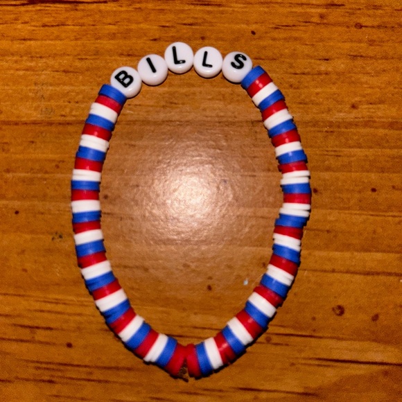Buffalo Bills Heishi Bracelet - Picture 4 of 5
